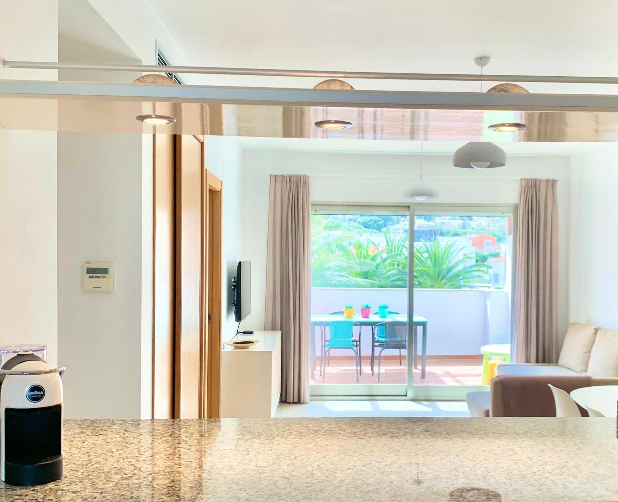 Hoteltype Penthouse 2 Beds, Parking, Wifi & Pool Stunning Views Denia Luaran gambar