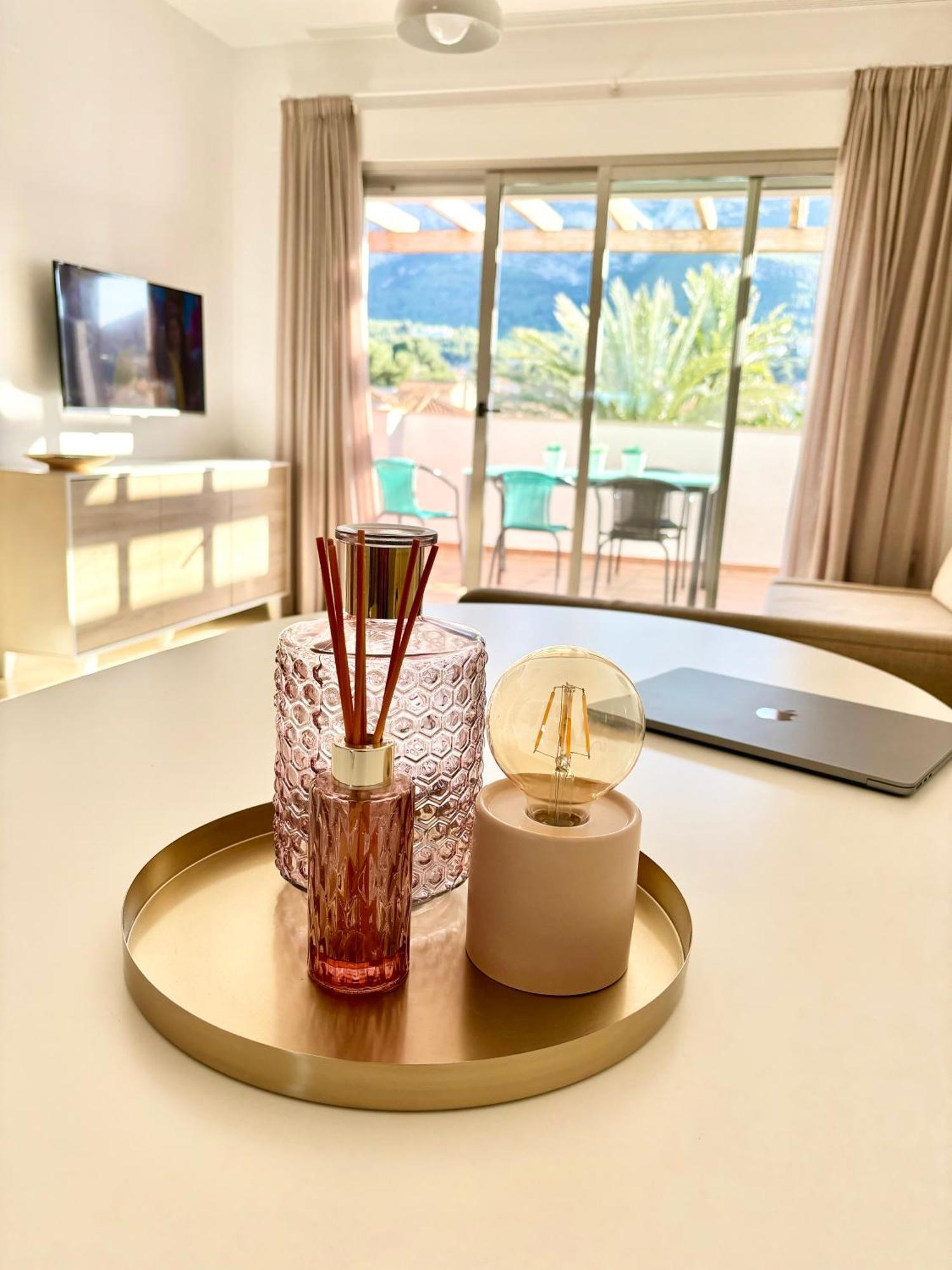 Hoteltype Penthouse 2 Beds, Parking, Wifi & Pool Stunning Views Denia Luaran gambar